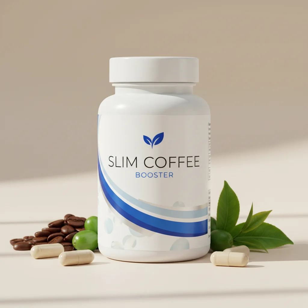 Slim Coffee Booster supplement box - plant-based metabolism support